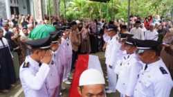 Pj Bupati Langkat Pimpin Upacara Pelepasan Jenazah Kades Serapuh ABC