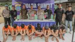 Polres Sergai Ringkus Komplotan Begal, Didominasi Pelajar