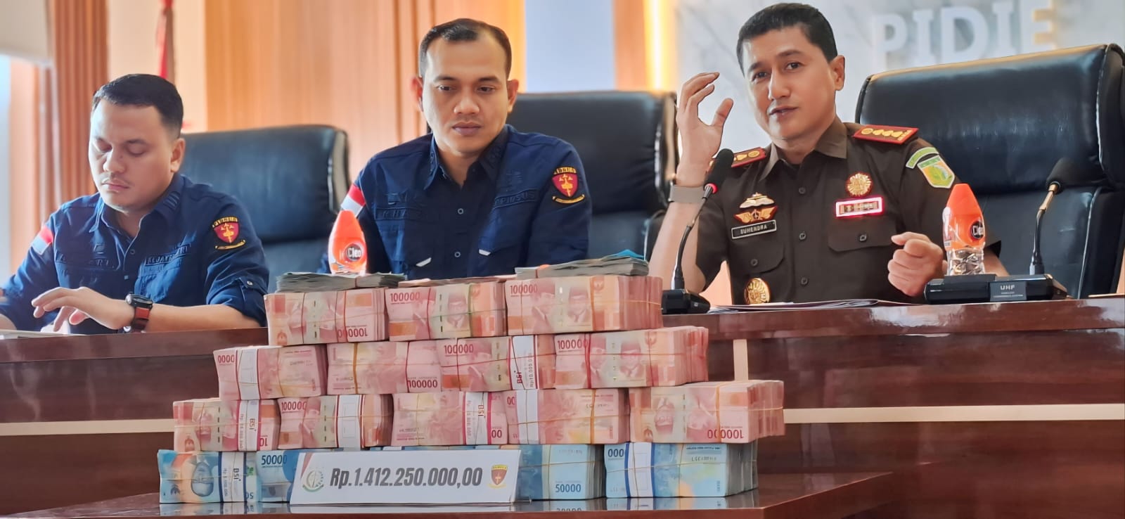 Tersangka Kasus Korupsi Tawas PDAM Pidie Jadi Tiga Orang, Rp1,4 Disita