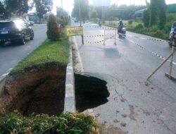 Jalan Nasional Amblas Di Aceh Tamiang