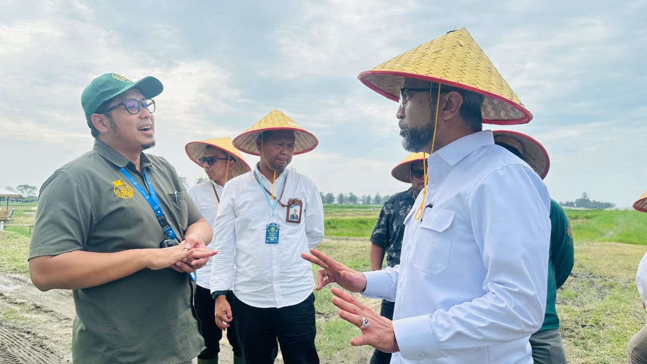 Kemenko Pangan Kunjungi RSI, Tinjau Proses Pengolahan Ikan Tilapia