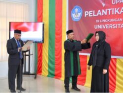 Dekan Fakultas Hukum Universitas Samudra Lantik Koordinator Program Studi Hukum