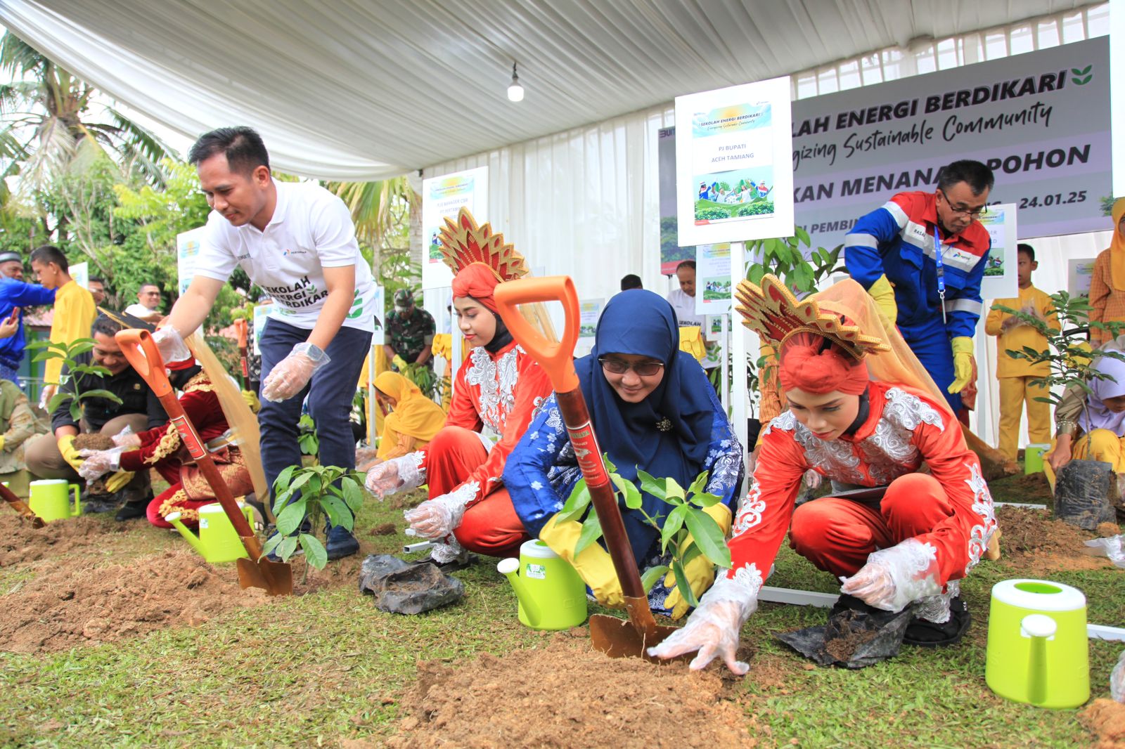 Pertamina Dukung SLB Berbasis Energi Terbarukan Pertama Di Aceh Tamiang