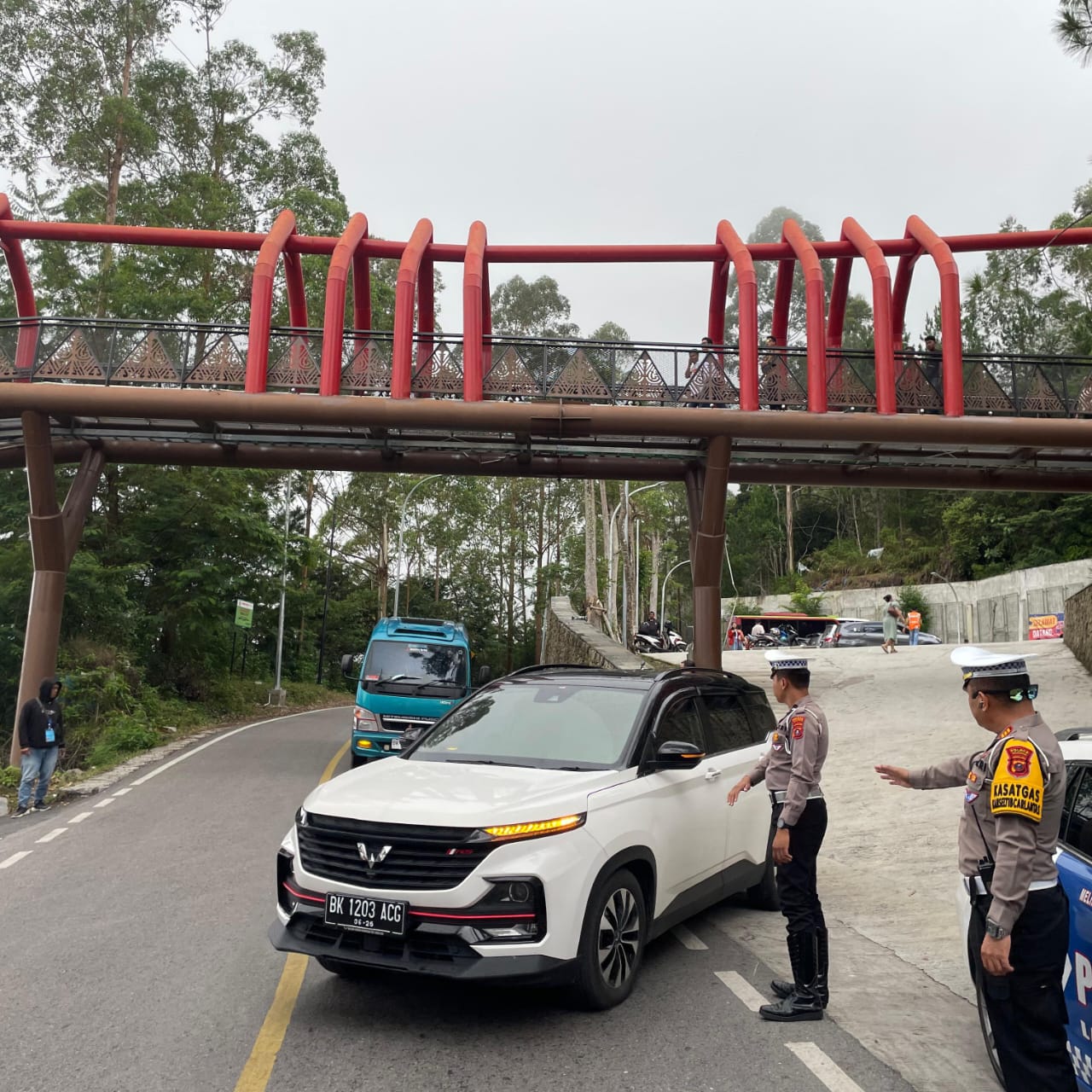 Polres Samosir Tingkatkan Pengawasan Di Musim Libur