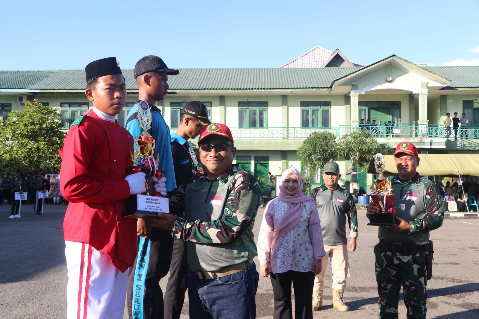 SMKN 2 Binjai Juara Divisi Utama Action Rimba IV Kodim 0104/Atim