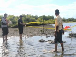 Warga Kajhu Temukan Bom, Polisi Pasang Police Line