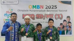 9 Siswa SD 2 Muhammadiyah Langsa Ukir Prestasi Di OMBN Semarang