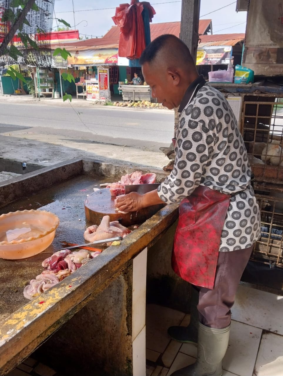 Menjelang Imlek, Harga Ayam Potong Di Deliserdang Merangkak Naik