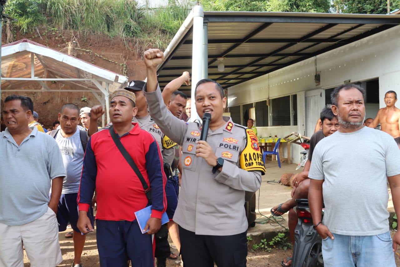 Kapolres Padangsidimpuan Buka Lubuk Larangan Banjar Malaikat