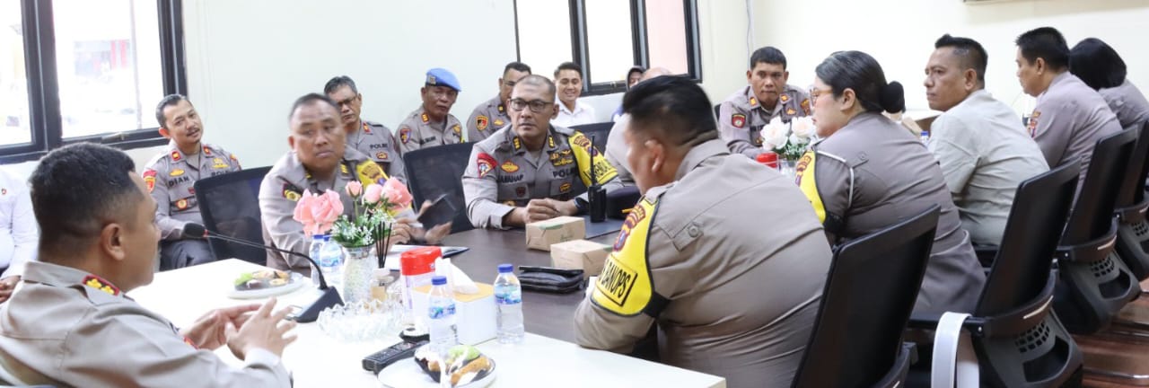 Kapolres P.Siantar Pimpin Rapat Dukung Program Pemerintah