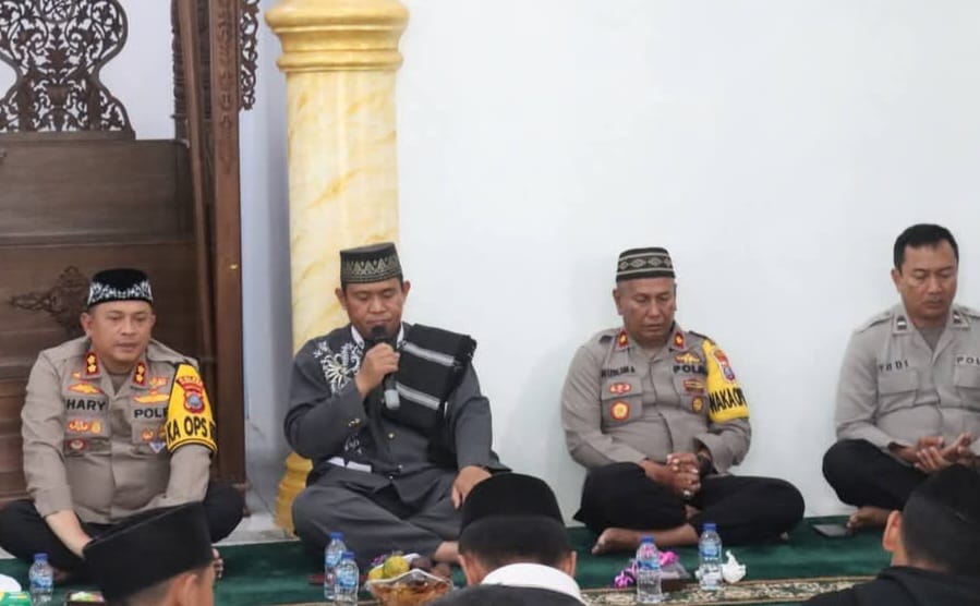 Personel Polres Humbahas Laksanakan Peringatan Isra Mikraj 1446 H/2025 M