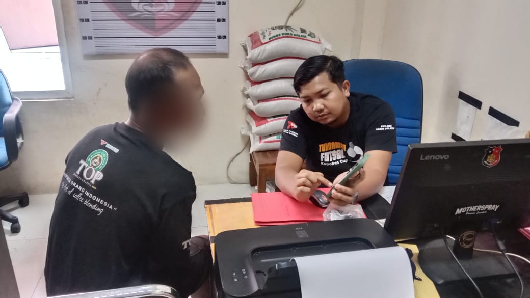 Polisi Bekuk Pencuri Alat Bengkel Di Labuhanhaji