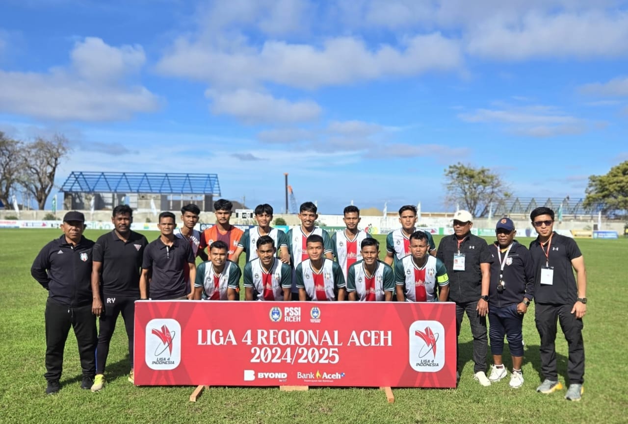 Tajura Aceh FC Lolos 8 Besar Liga 4 Zona Aceh