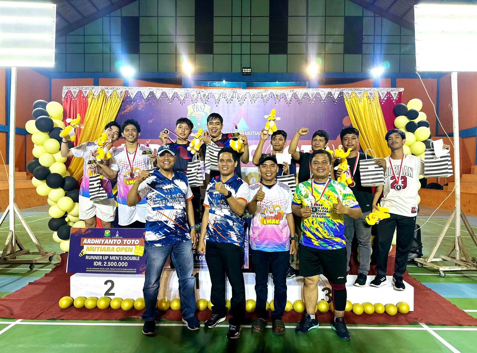 PB Polres Subulussalam Juara Turnamen Ardhi Yanto Mutiara Open Cup