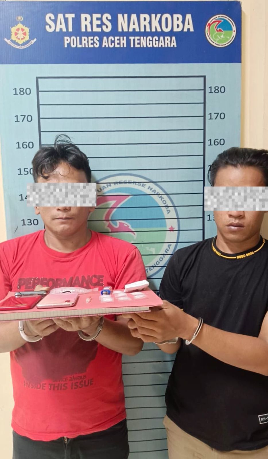 Polres Agara Bekuk Dua Diduga Pengedar Narkoba