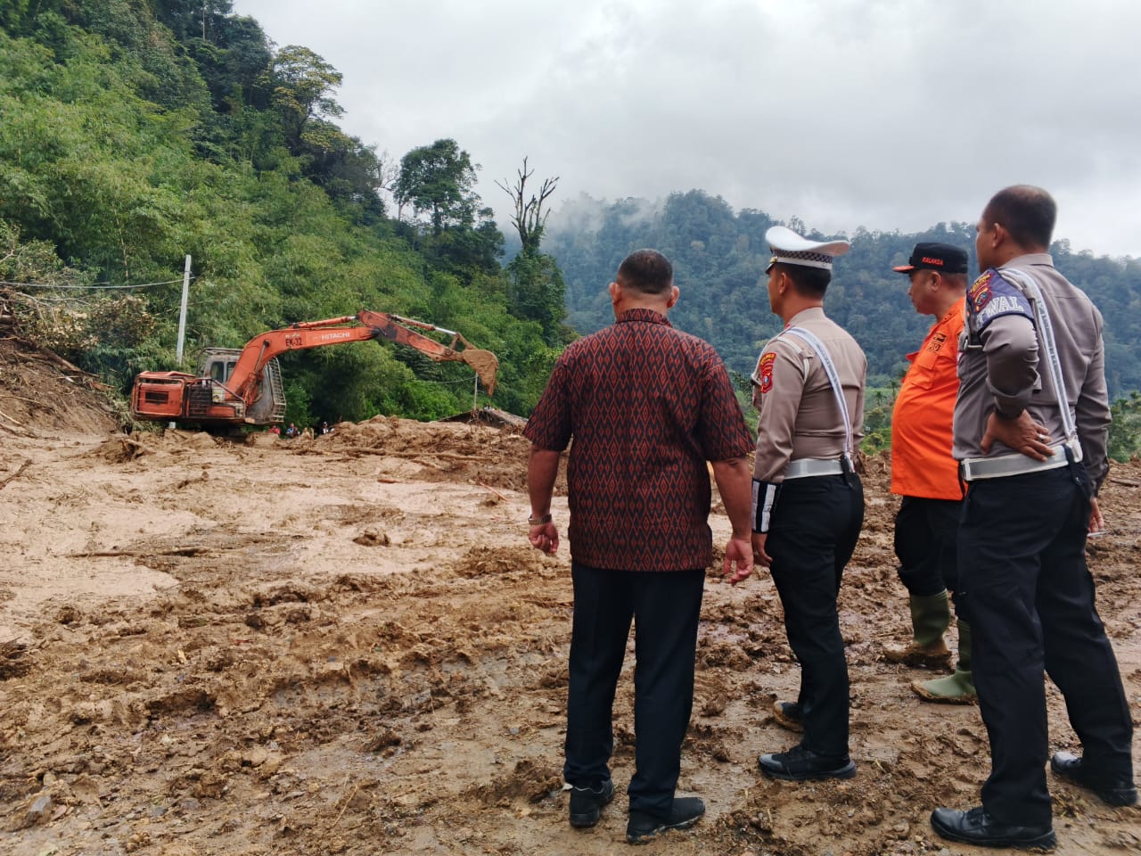 Longsor Susulan, Jalan Alternatif Karo-Langkat Lumpuh Total