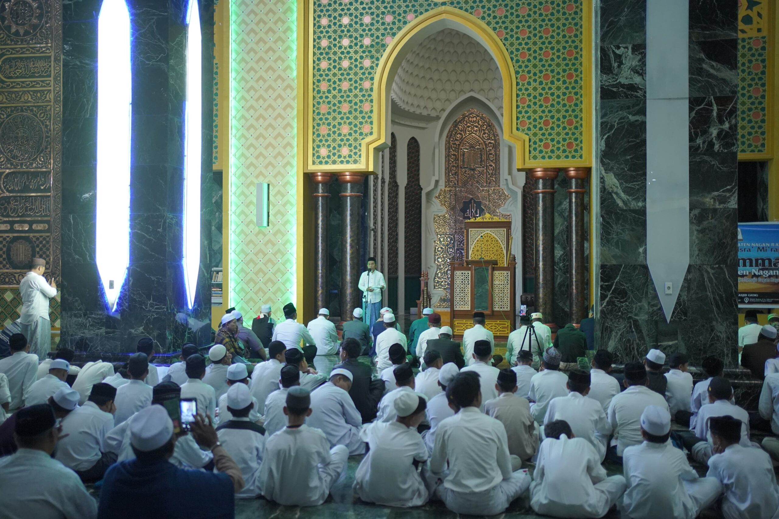 Pemkab Nagan Raya Gelar Isra Mikraj Di Masjid Giok