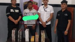 Polres Sibolga Tangkap Tersangka Pencuri Rokok Di Mobil Box