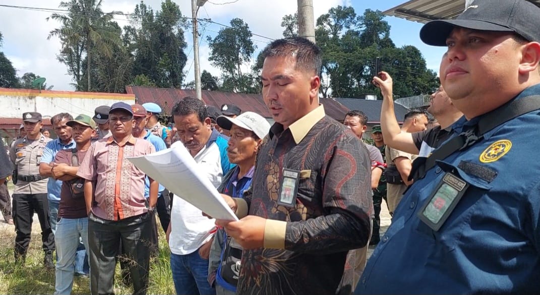 Ditolak Tergugat, PN Balige Tetap Ekseskusi Rumah Dan Lahan Di Pintu Pohan Meranti