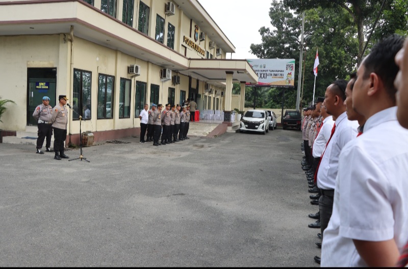 Kapolrestabes Ingatkan Jajarannya Berikan Layanan Terbaik Kepada Masyarakat Rentan