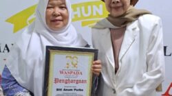 Siti Anum Purba Kembali Raih Wartawan Terproduktif Harian Waspada