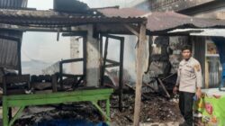 2 Rumah, 1 Usaha Jus Buah Ludes Terbakar Di Medan Timur