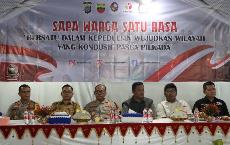 Kapolrestabes Medan Sapa Warga Sunggal Di Warkop