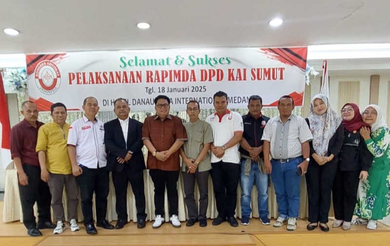 DPD Kongres Advokat Indonesia Sumut Gelar Rapimda, Matjon Sinaga, SH, M.Hum : Jaga Integritas Dan Profesionalisme Sebagai Advokat