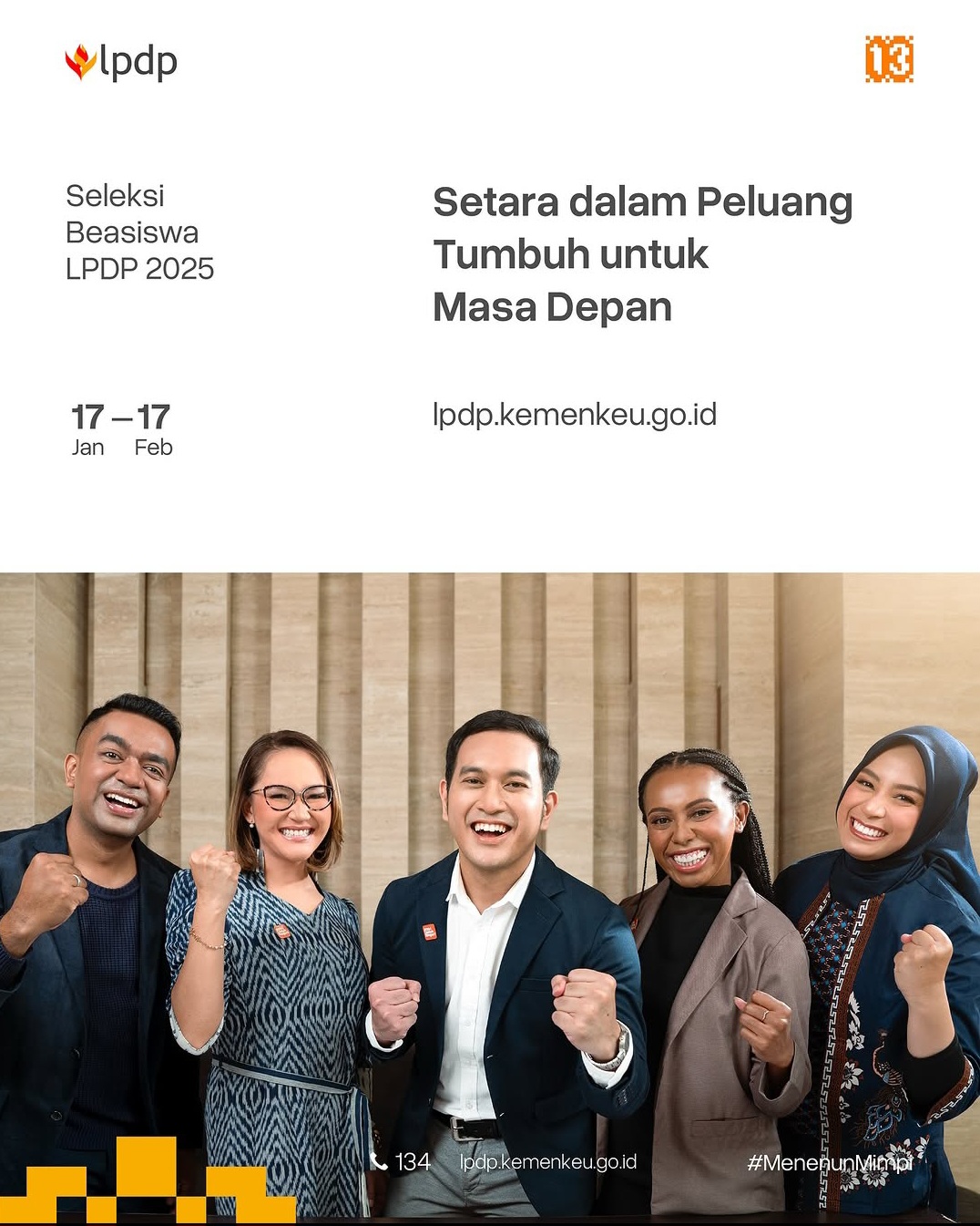 Cek Syaratnya, Beasiswa LPDP 2025 Resmi Dibuka