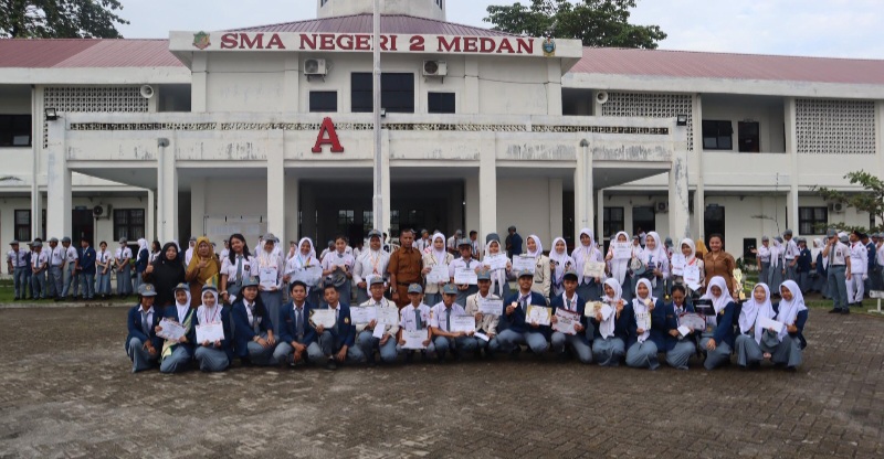 Siswa SMAN 2 Medan Pamer Prestasi Berbagai Kompetisi