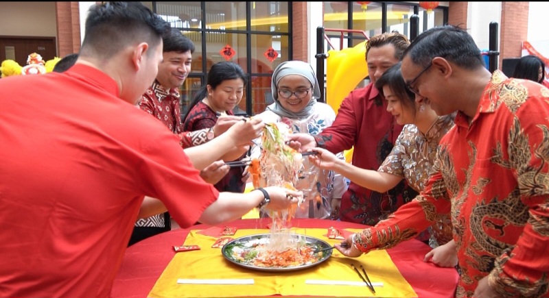 Rayakan Tahun Baru Lunar 2025, Sampoerna Academy Medan Cipto Pamerkan Hasil Karya Siswa Tingkat ELC