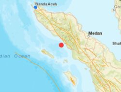 Gempa 6,2 SR Guncang Aceh Selatan, Berasa Hingga Banda Aceh