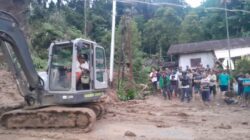 Dua Orang Meningal Tertimbun Tanah Longsor Minahasa Selatan