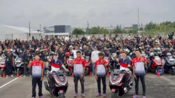 Punya PCX, 500 Bikers Honda Ditemui Dua Pebalap MotoGP