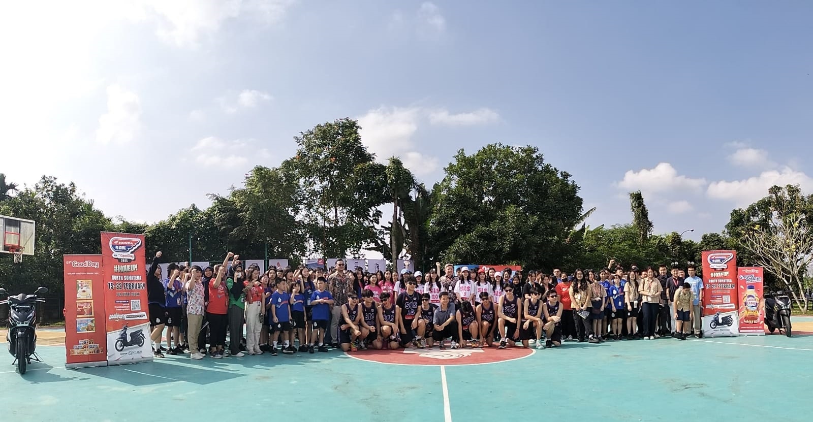 Roadshow Honda DBL 2025 Kunjungi SMA Singapore Intercultural School Medan