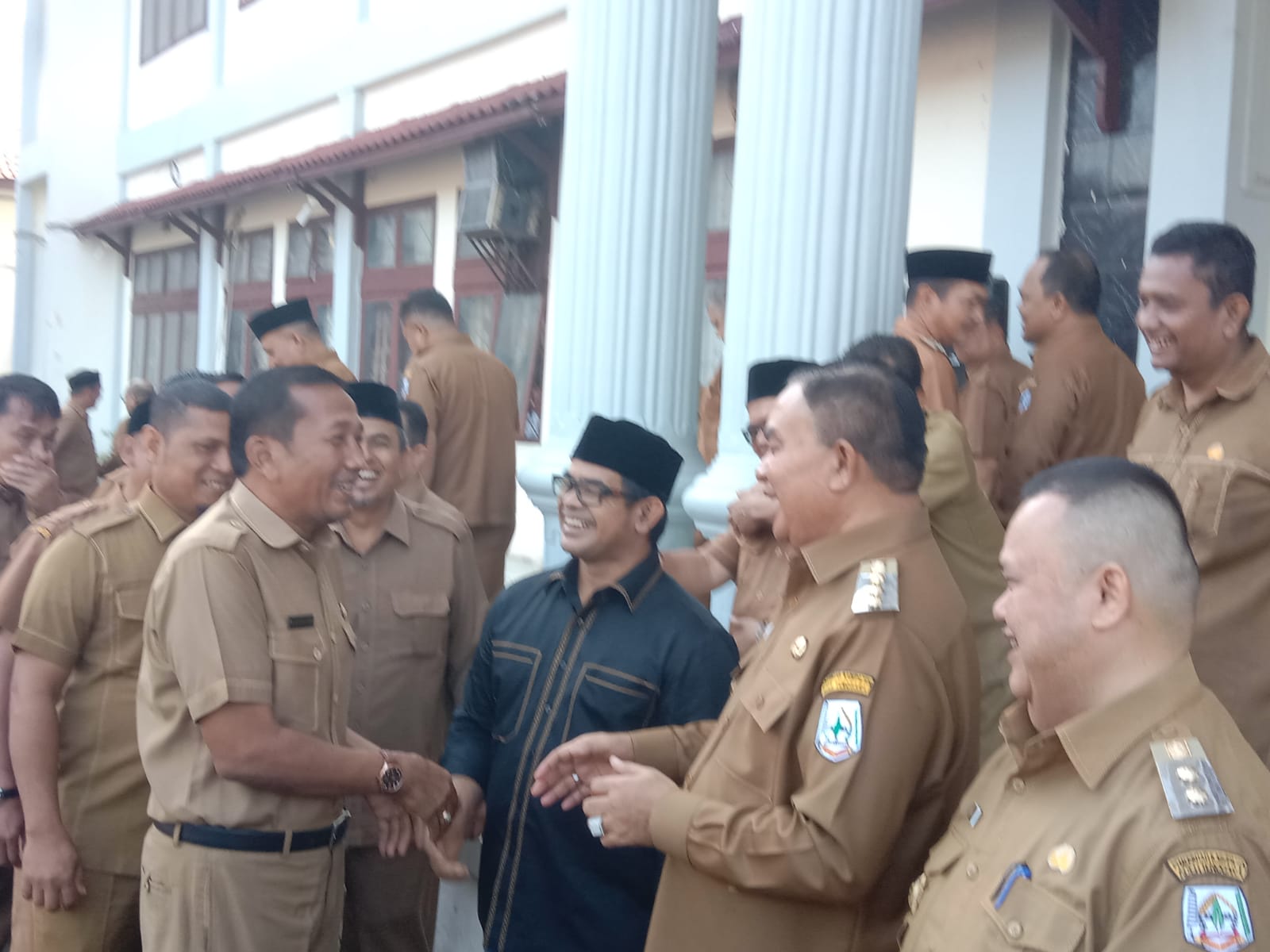 Bupati HM Salim Fakhry Pimpin Apel Gabungan Perdana ASN Pemkab Agara