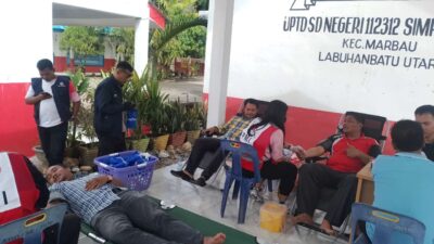 Jelang Ramadhan, Mahasiswa Dan Pemkab Labura Gelar Khitanan Massal Dan Donor Darah