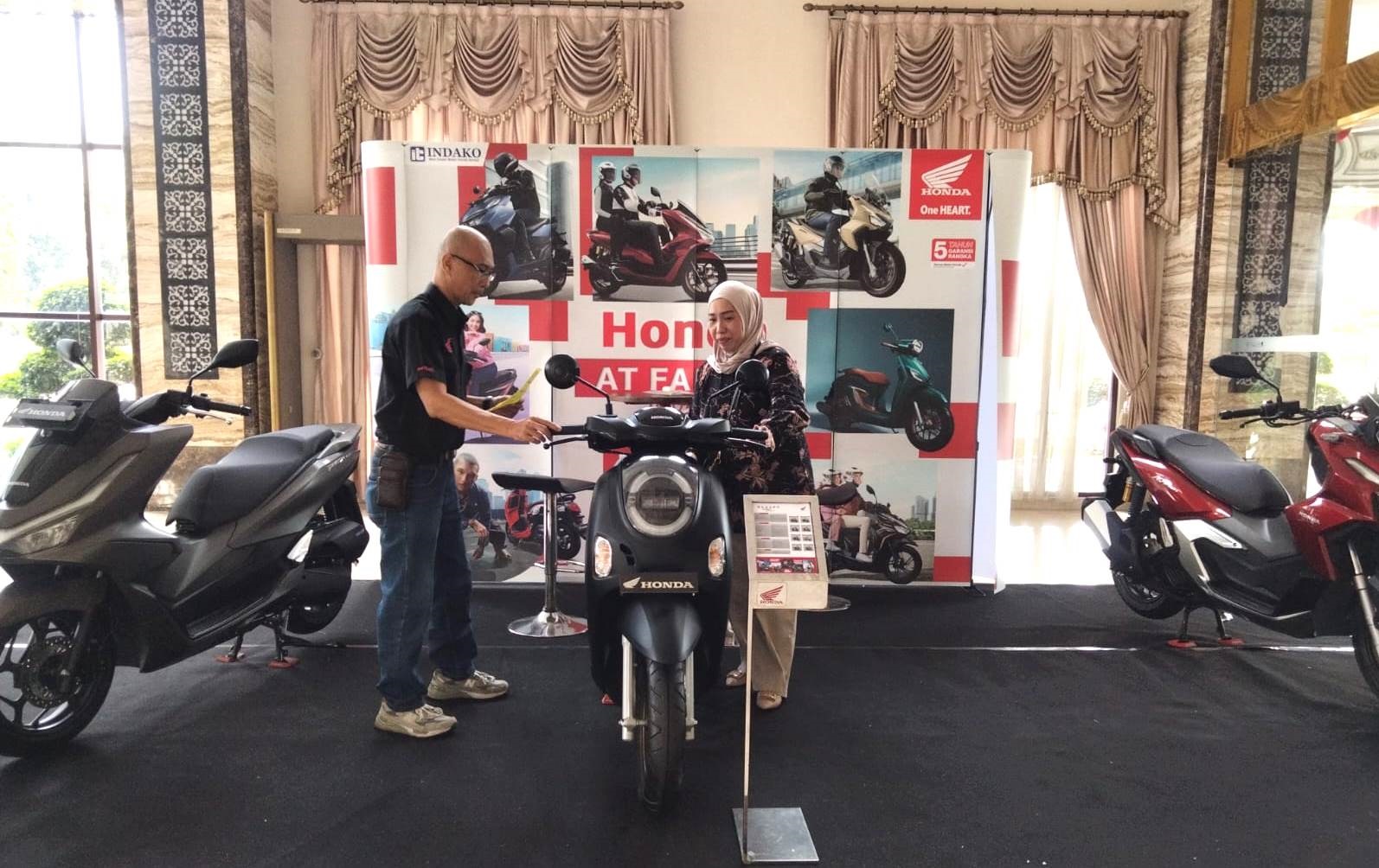 Honda AT Family Day Puaskan Kerinduan Pecinta Skutik Honda