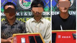 Polres Abdya Amankan 3 Terduga Penyalahgunaan Sabu, 1 Pelajar