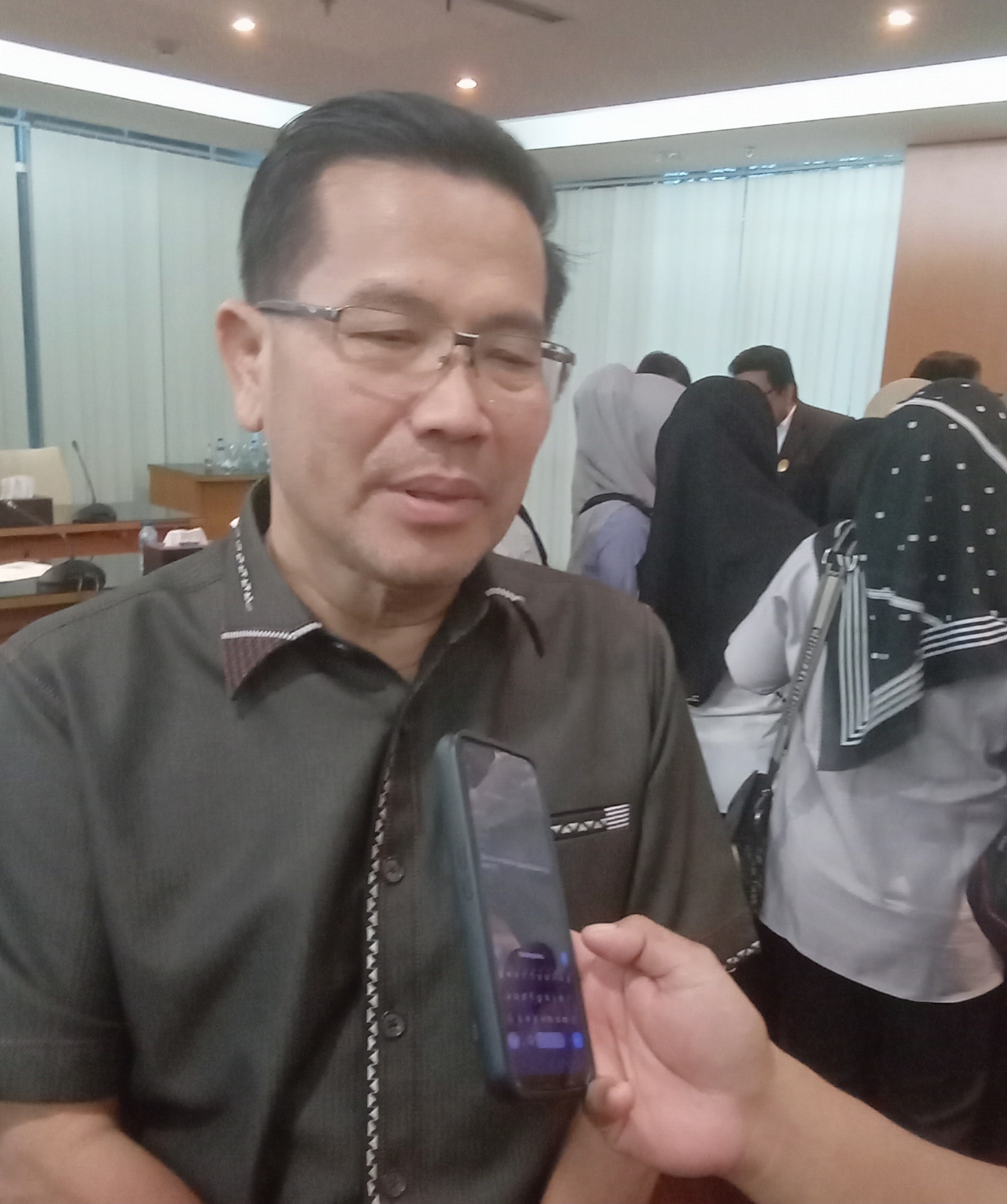 ANGGOTA DPRD Sumut Budi, SE, MM. Waspada/partono budy