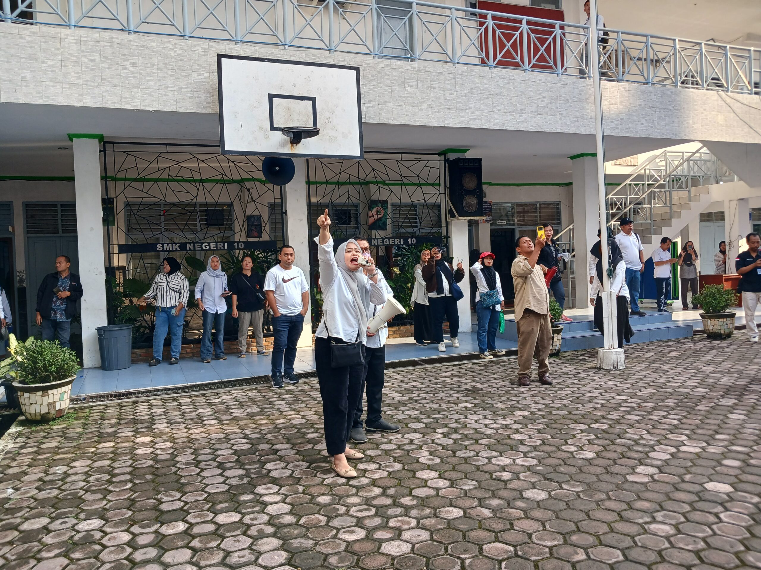 Kumpulan Foto Demo Siswa SMKN 10 Medan