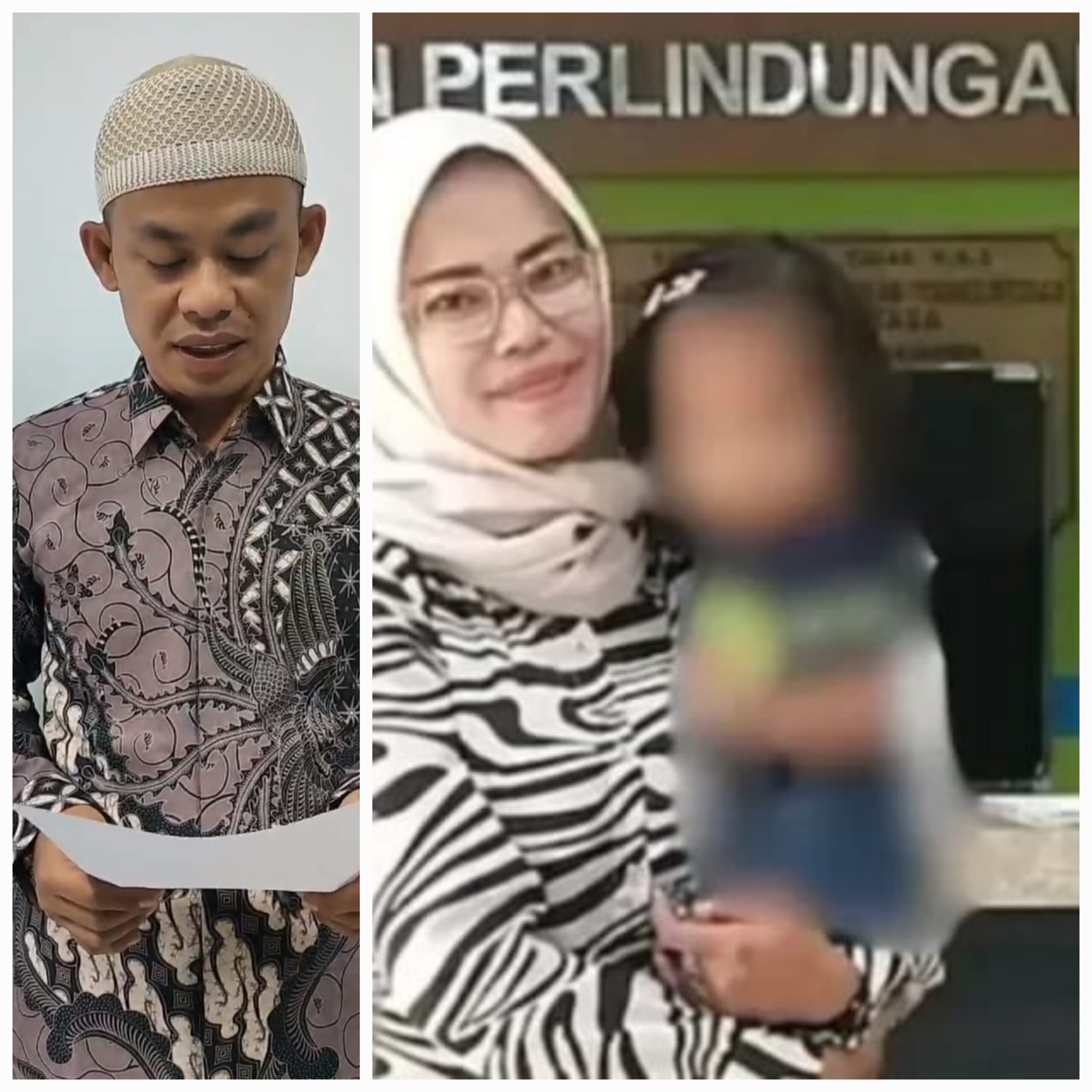 Dede S Siregar dan Istrinya Pebriana Dewi Sari Harahap sepakat berdamai. (Waspada/Ist)