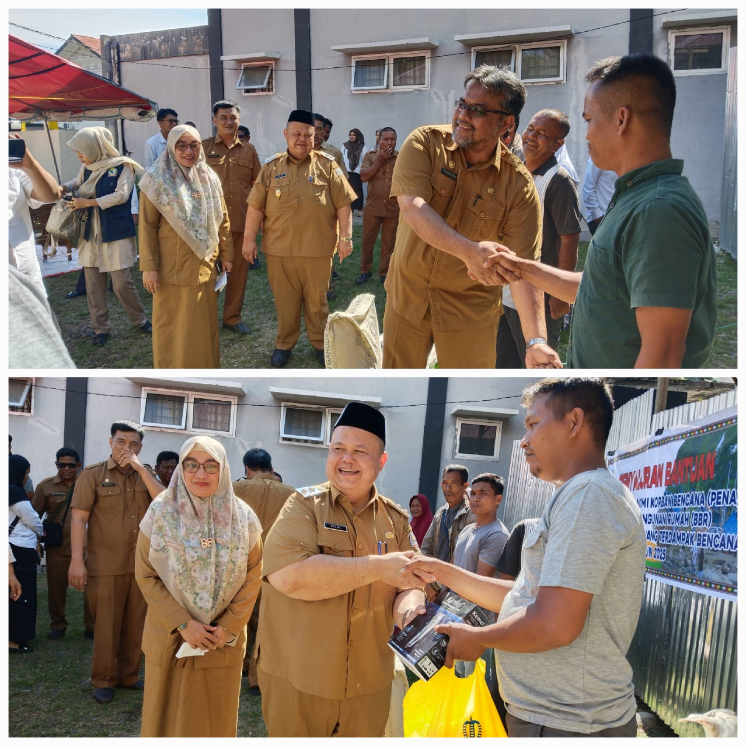 Wabup Agara Apresiasi Kementerian Sosial Soal Bantuan PENA Dan BBR