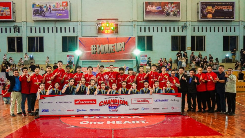 SMA Sutomo 1 Kembali Rajai Honda DBL 2025 North Sumatera Series