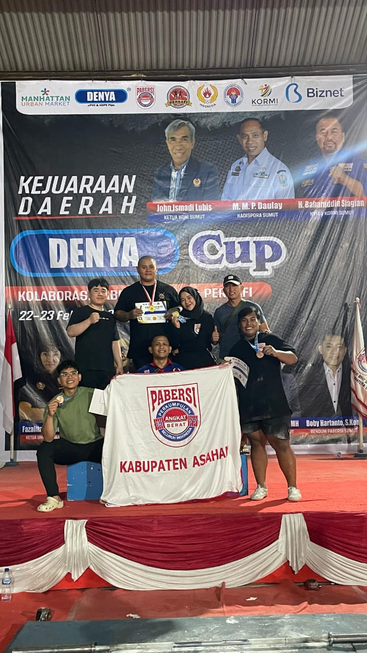 Atlet Pabersi Asahan Sabet 4 Medali Kejurda DENYA Cup 2025