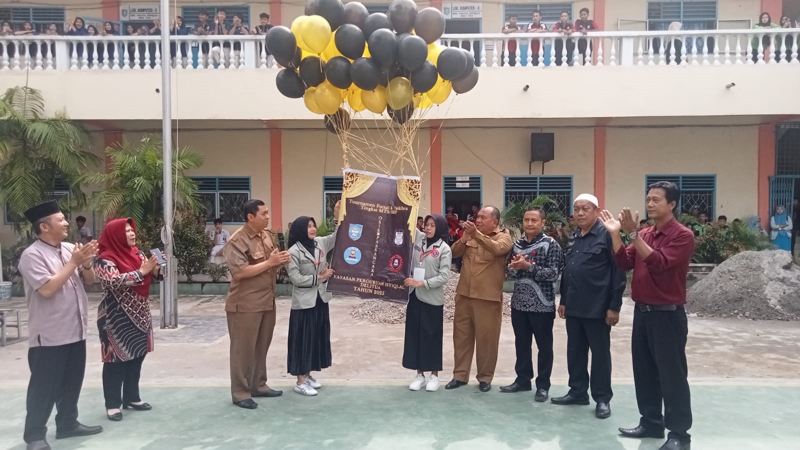 YP. Istiqlal Delitua Gelar Lomba Futsal Dan Paskibra