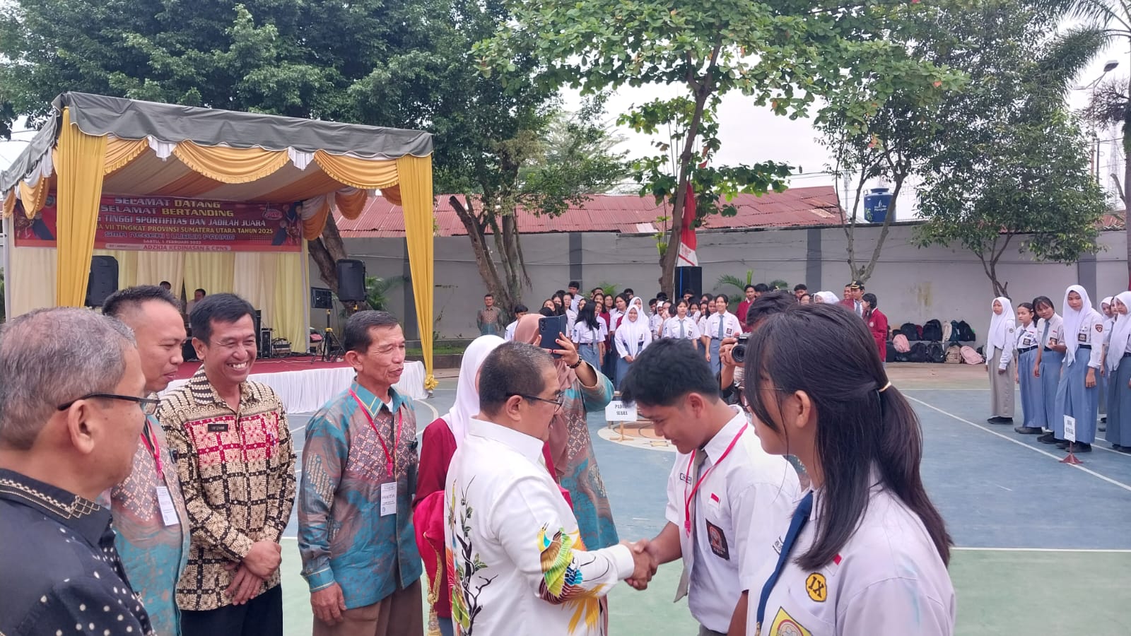 763 Peserta Ikuti Posma Tingkat Sumut Di SMAN 1 Lubukpakam