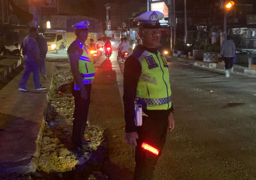 Polres P.Siantar Amankan 7 Sepeda Motor Knalpot Blong