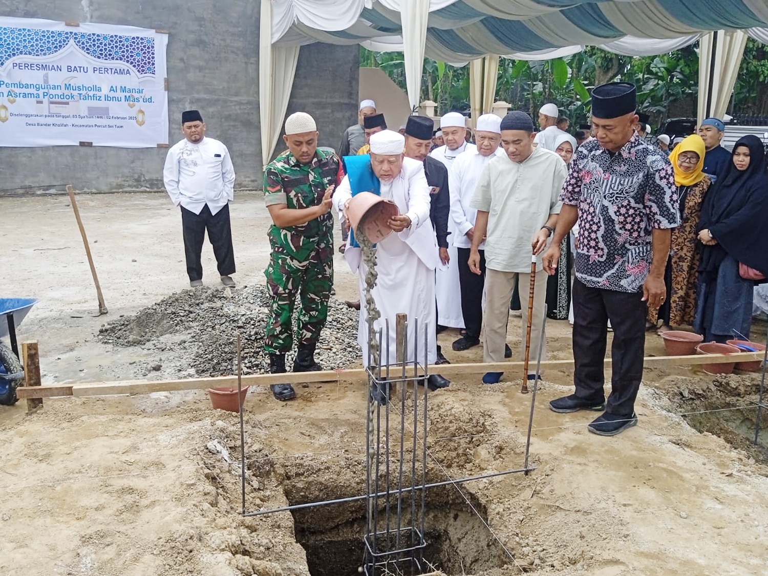 Asrama Pondok Tahfidz Ibnu Mas’ud Mulai Dibangun