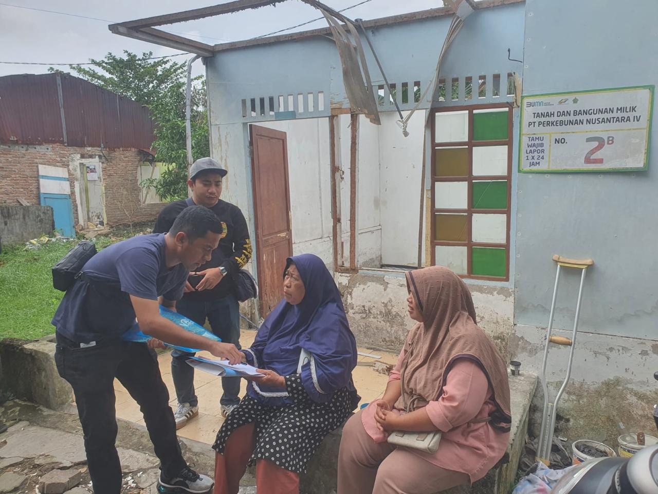 Tempuh Cara Persuasif, PTPN IV Regional II Sukses Selamatkan Aset Di Jalan Tempua Medan